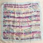 Gift 23" Neck Head Scarf Wrap "Ripples in Waves" ~ Fast Delivery as Air Lettermail