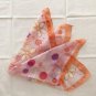 20" Silk Feeling Chiffon Scarf Wrap Blooming Flowers &iuml;&frac12;� Fast Delivery as Air Lettermail
