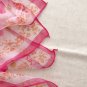 23" Silk Feeling Chiffon Neck Head Scarf Wrap Flowersï½ Fast Delivery as Air Lettermail
