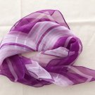 A Real Bargain 20" Silk Feeling Scarf Wrap Checkered Violet ~ Fast Delivery as Air Lettermail A Real Bargain 20" Silk Feeling Scarf Wrap Checkered Violet ~ Fast Delivery as Air Lettermail