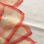 24" Neck Head Scarf Wrap Yellow Red Floral - Fast Delivery as Air Lettermail