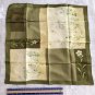 19" Silk Feeling Scarf Wrap Kerchief Bandana Floral Gift &iuml;&frac12;� Fast Delivery as Air Lettermail