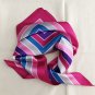 23" Silk Feeling Scarf Wrap Checkered ~ Fast Delivery as Air Lettermail