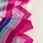 23" Silk Feeling Scarf Wrap Checkered ~ Fast Delivery as Air Lettermail