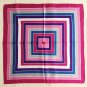 23" Silk Feeling Scarf Wrap Checkered ~ Fast Delivery as Air Lettermail