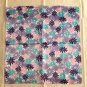 20" Silk Feel Square Scarf Wrap Pink Blue Floral &iuml;&frac12;� Fast Delivery as Air Lettermail