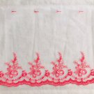7.1" x 1.1 yds Lace Trim Red Embroidered Floral Mesh Sequins ~ Fast Delivery as Air Lettermail 7.1" x 1.1 yds Lace Trim Red Embroidered Floral Mesh Sequins ~ Fast Delivery as Air Lettermail