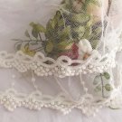 10.6" x 1 yd Lace Trim Embroidered White Balls Dress Wedding Beautiful 10.6" x 1 yd Lace Trim Embroidered White Balls Dress Wedding Beautiful