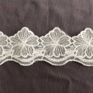 2.4" x 2.5 yds Lace Trim Embroidered Floral White ~ Fast Delivery as Air Lettermail 2.4" x 2.5 yds Lace Trim Embroidered Floral White ~ Fast Delivery as Air Lettermail