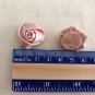 2 pcs 0.8" to 1" Rose Cloth Button 3D - Choose 1 from 11 Colours &iuml;&frac12;� Fast Delivery as Air Lettermail