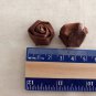 2 pcs 0.8" to 1" Rose Cloth Button 3D - Choose 1 from 11 Colours &iuml;&frac12;� Fast Delivery as Air Lettermail