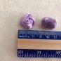 2 pcs 0.8" to 1" Rose Cloth Button 3D - Choose 1 from 11 Colours &iuml;&frac12;� Fast Delivery as Air Lettermail