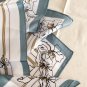 20" Neck Head Scarf Wrap "Blooming Flowers Garland" ~ Fast Delivery as Air Lettermail