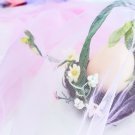 48" x 1.1 yds Pink Lace Extra Dense Mesh Tulle Veil Fashion Fabric ～ Fast Delivery