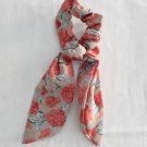 Floral Headband Retro Head Rope with Ribbon Silk Hair Ring Headgear Brown Scrunchie ~ Fast Shipping Floral Headband Retro Head Rope with Ribbon Silk Hair Ring Headgear Brown Scrunchie ~ Fast Shipping