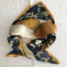 20" x 21" 100% Silk Satin Scarf Wrap Square Flowers in Vase Oil Painting 20" x 21" 100% Silk Satin Scarf Wrap Square Flowers in Vase Oil Painting