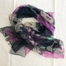 40" x 30" Silk Scarf Wrap Shawl Rectangle Floral Dongfeng Yarn ~ Fast Shipping 40" x 30" Silk Scarf Wrap Shawl Rectangle Floral Dongfeng Yarn ~ Fast Shipping