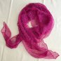 40" x 31" Silk Scarf Wrap Shawl Rectangle Floral Dongfeng Yarn ~ Fast Shipping