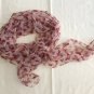 41" x 30" Silk Scarf Wrap Shawl Rectangle Yellow Floral Dongfeng Yarn ~ Fast Shipping