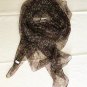 40" x 30" Silk Scarf Wrap Shawl Rectangle Brown Floral Dongfeng Yarn ~ Fast Shipping