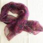 41" x 31" Silk Scarf Wrap Shawl Rectangle Dongfeng Yarn ~ Fast Shipping