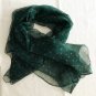 40" x 31" Silk Scarf Wrap Shawl Rectangle Stars Dongfeng Yarn ~ Fast Shipping