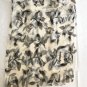 40" x 30" Silk Scarf Wrap Shawl Rectangle Leaves Dongfeng Yarn ~ Fast Shipping