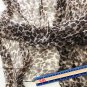 39" x 31" Silk Scarf Wrap Shawl Rectangle Leaves Dongfeng Yarn ~ Fast Shipping