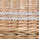 1.34" x 1 yd Embroidery Lace Trim Water-Soluble Lace Embellishment Clothes Accessories