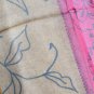 20" Silk Feeling Neck Head Scarf Wrap Maroon Bronze & Defects - Fast Shipping