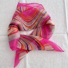 Gift 20" Silk Feeling Chiffon Scarf Wrap Blooming ～ Fast Delivery as Air Lettermail