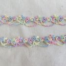 0.67" x 1 yd Embroidery Trim Water-Soluble Lolita Eyelet Clothes Accessories 0.67" x 1 yd Embroidery Trim Water-Soluble Lolita Eyelet Clothes Accessories