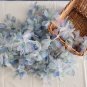 8 pcs Gradient Blue Pink Green White Flowers of a Strip Appliqu&Atilde;&copy; Patch Organza