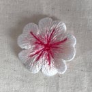 1.22” x 1.18” Embroidered Patch Appliqué Self-Adhesive Cherry blossom Red 1.22” x 1.18” Embroidered Patch Appliqué Self-Adhesive Cherry blossom Red