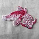 2.87” x 2.4” Goldfish Embroidered Patch Appliqué Self-Adhesive Red 2.87” x 2.4” Goldfish Embroidered Patch Appliqué Self-Adhesive Red