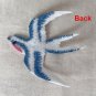 2.91&acirc;�� x 2.6&acirc;�� Swallow Embroidered Patch Appliqu&Atilde;&copy; Self-Adhesive Bird