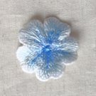 1.22” x 1.18” Embroidered Patch Appliqué Self-Adhesive Cherry blossom Blue 1.22” x 1.18” Embroidered Patch Appliqué Self-Adhesive Cherry blossom Blue