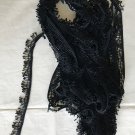 0.71” x 1.1 yds Black Heavy Water-soluble Embroidered Fringe Trim Tassel 0.71” x 1.1 yds Black Heavy Water-soluble Embroidered Fringe Trim Tassel