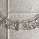 6.89” × 18.43” Circles Collar Embroidery Patch Appliqué + Defects