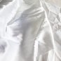 2pcs Silk Fabric | Irregular Shape | White | ~0. 32m² | Odd Bits of Cloth