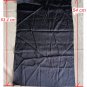 1 pc Silk Fabric| Irregular Shape | Black | Slight Stretch | ~0.19 m&Acirc;&sup2;