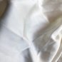 1 pc Silk Fabric | Irregular Shape | Ivory | ~0. 81 m² | Odd Bits of Cloth