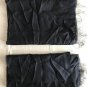 1 pc Silk Fabric | Irregular Shape | Black | ~1 m² | Odd Bits of Cloth