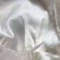 2 pcs Silk Fabric | Twill | Irregular Shapes | Ivory | ~1.12 m² | Odd Bits of Cloth
