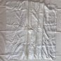 2 pcs Silk Fabric | Twill | Irregular Shapes | Ivory | ~1.12 m² | Odd Bits of Cloth