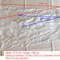 1 pc Silk Fabric | Irregular Shape | White | ~ 0.23 to 0.39 m&Acirc;&sup2; each | Odd Bits of Cloth