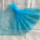 7.87“ x 2.77 yds Embroidered Trim Diamond Blue