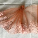Limited-time Sale: 7.48" x 2.09 yds Floral Embroidered Lace Trim