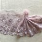 4.76&acirc;�� x 1 yd Floral Embroidery Lace Trim