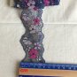 2&acirc;�� x 1 yd Floral Embroidery Lace Trim